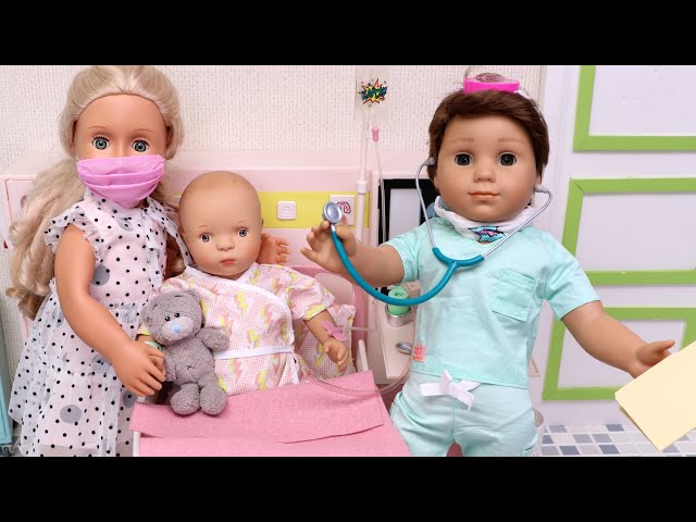 Doctor Saves Baby Doll with Amazing Toy Surgery PlaySet!