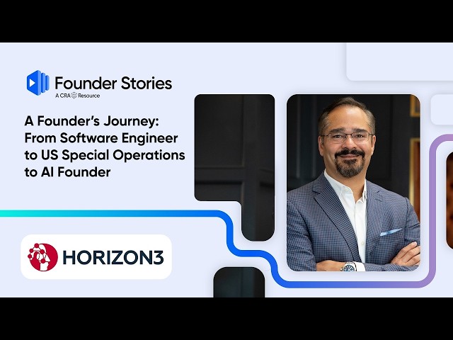 A Founder's Journey: From Software Engineer to US Special Operations to AI Founder