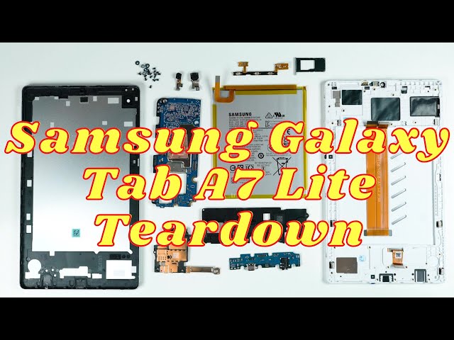 Samsung Galaxy Tab A7 Lite Teardown !!!