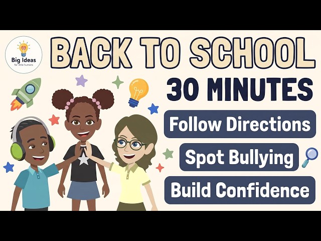 First Day of School for Kids: A Complete SEL Back-to-School Compilation