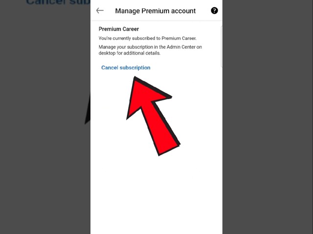 How to Cancel LinkedIn Premium in 2026 | Cancel LinkedIn Premium Subscription | #shorts #premium