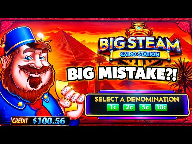 NEW Machine Big Steam… Or BIG STEAL?! 😳 | Aussie Pokies
