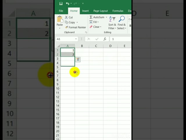 Learn Excel in Tamil how to fill sequence of numbers easily #excelintamil #exceltips #exceltricks