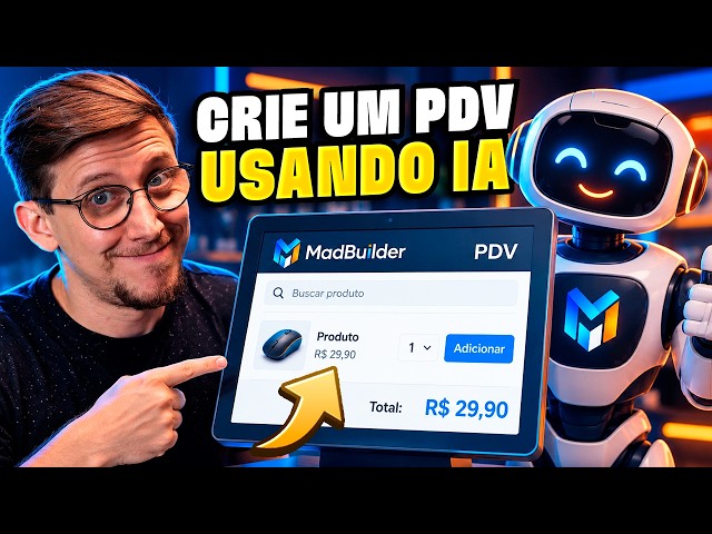 Criei um Sistema de PDV COMPLETO Usando Inteligência Artificial