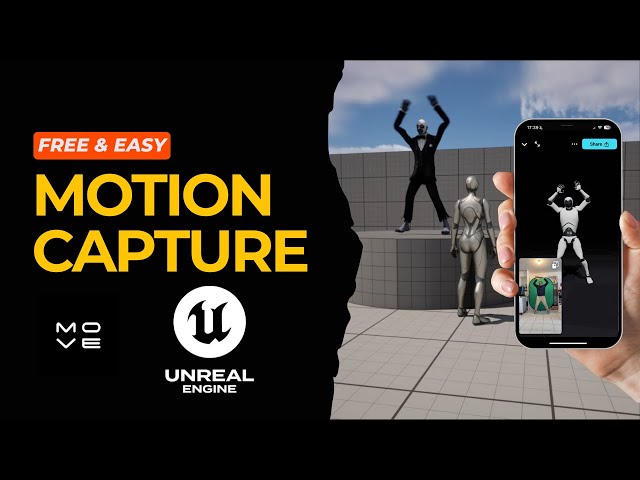 Tuto Simple free Motion Capture with Move One to Unreal Engine 5