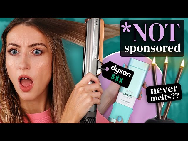 I Bought OVERLY SPONSORED Beauty Products... what's ACTUALLY worth buying??