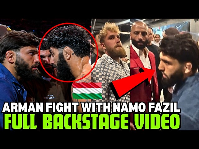 Arman Tsarukyan CONFRONTS Kurdish Fighter Namo Fazil Face To Face (FULL VIDEO AND BACKSTAGE SCENES)