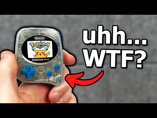 I bought the Nintendo Pokemon Console you've NEVER seen...