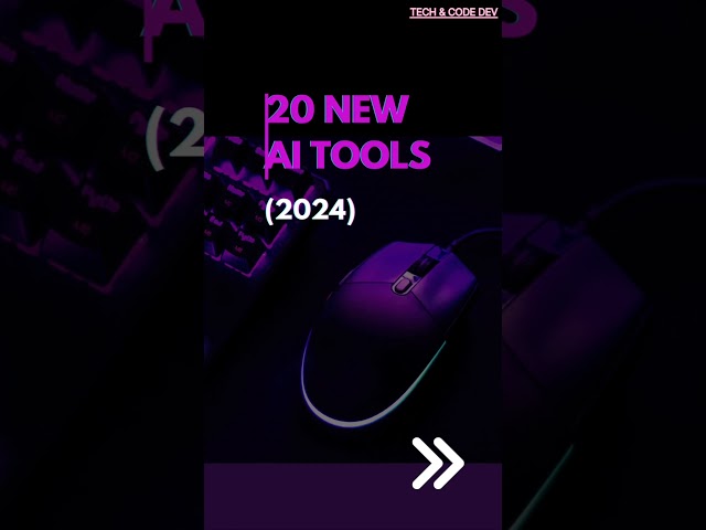 New 20 AI Tools To 20X Your Productivity || Tech & Code Dev || #ai #machinelearning #programming