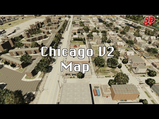 (FIVEM) CHICAGO V2 MAP! 100+ MLOS TOS FRIENDLY!  