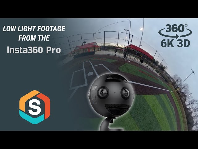 Insta360 Pro Low Light Test - 6K 360° in 3D