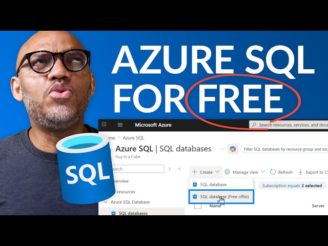 Azure SQL Database for Free? I Built a Real App Backend