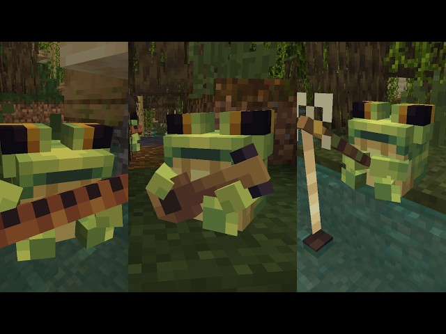 Ribbits, Minecraft mod (Showcase 1.21.1)