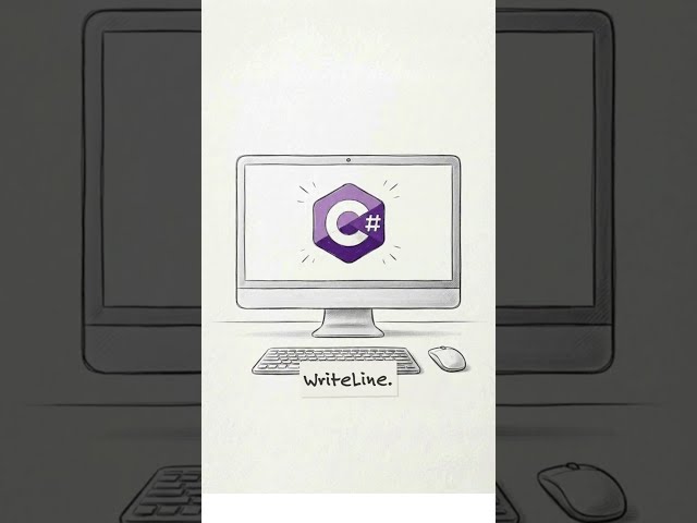 Console.WriteLine() #csharp #dotnet #coding #programmingforbeginners #shorts