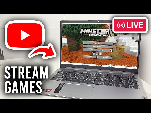 How To Livestream Games On YouTube - Tutorial