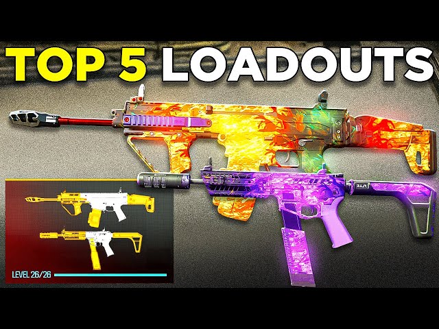 TOP 5 *META* LOADOUTS in SEASON 5! 👑 (Warzone 3 Best Class Setups) - MW3