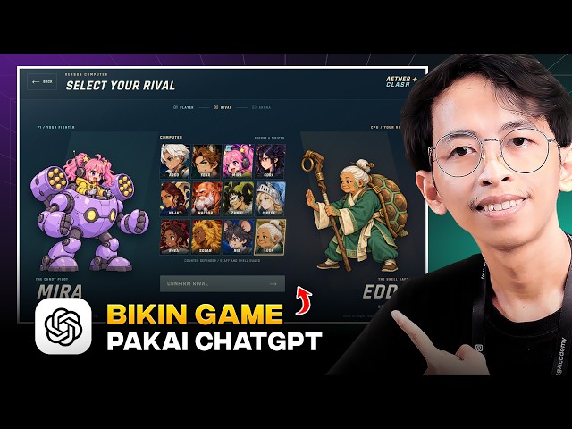 Build a Fighting Game Using ChatGPT (GPT-6 Astra + Higgsfield MCP)