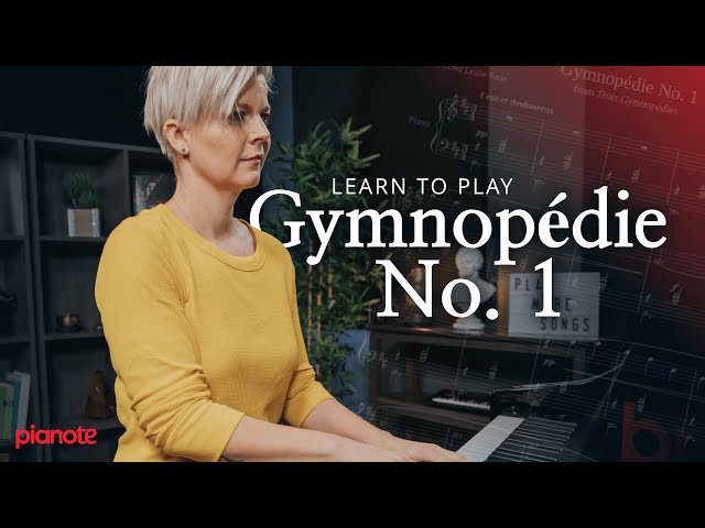 How To Play "Gymnopédie No. 1" (Easy Classical Piano Lesson) 🎹✨