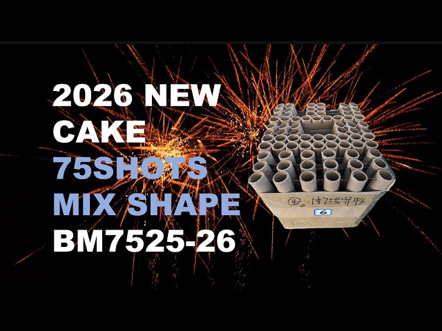 2026 NEW BM7525-26 25*30*175MM 75SHOTS MIX SHAPE F3 CAKE