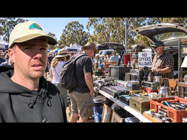 NEVER do this at a flea market