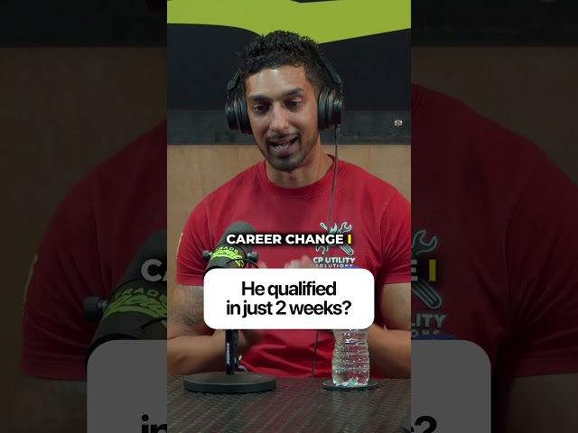 He qualified in just 2 weeks #plumber #construction #training