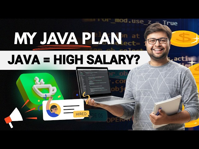If I Had to Master Java in 2026 to Get a Job ✅ My Complete Plan- Hindi