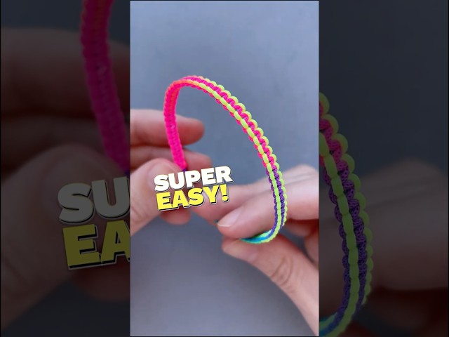 The Easiest Macrame Bracelet ✨ Simple & Professional Look #diy #bracelet