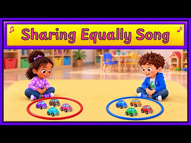 Sharing Equally Maths Song | Sharing Fairly