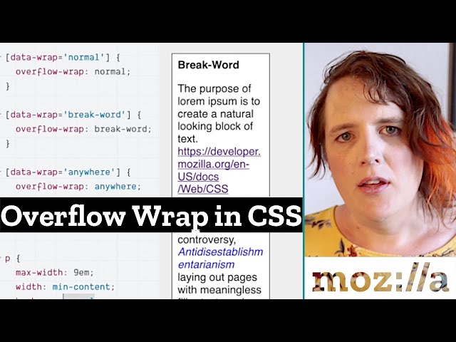 How do you wrap long words in CSS?