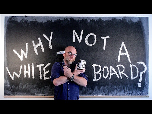 A black board build & tech's big flaw