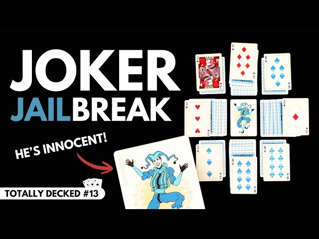 How to Play Joker Jailbreak | A Solo Card Game Where the Joker Escapes Prison (Totally Decked #13)