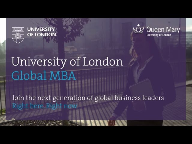 NEW University of London Global MBA
