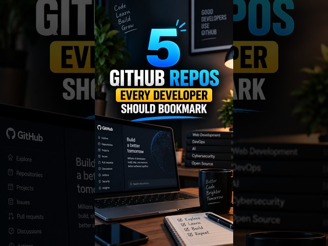 5 GitHub Repositories Every Developer Should Bookmark 🔥