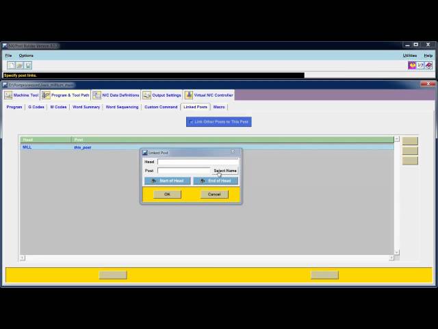 POSTPROCESSOR BUILDING - "Create a mill-turn postprocessor"