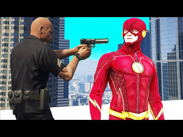 Cop Arrests Me For Using Super Powers! (GTA RP)
