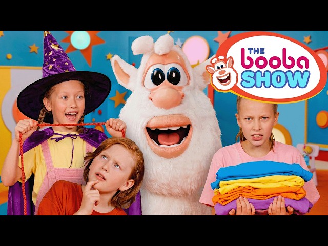 The Booba Show: Episode 10 — Magic Rope Trick, Clothes Folding Hacks & Guessing Game!