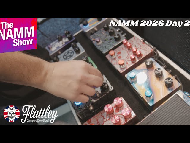 Flattley Guitar Pedals NAMM 2026 ft. Nikhil Bagga