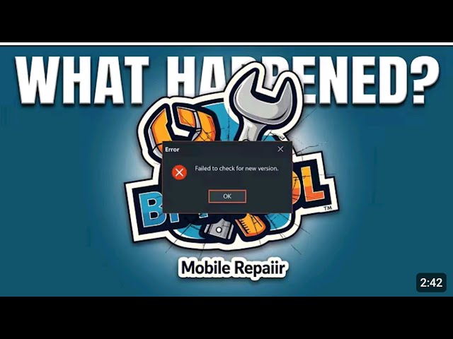 What Really Happened to BFT Tool? (Failed to : Check for New Version Error)