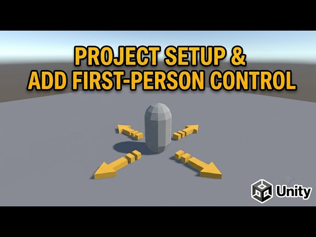 Set Up Project + First Person Controller (How to build a 3D Low Poly RPG for Beginners #1)