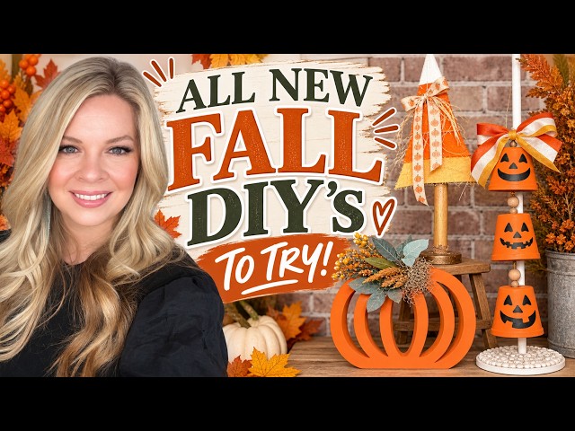 ⭐️ ALL  NEW ⭐️ Easy Fall DIYs You Need To Try This Year!