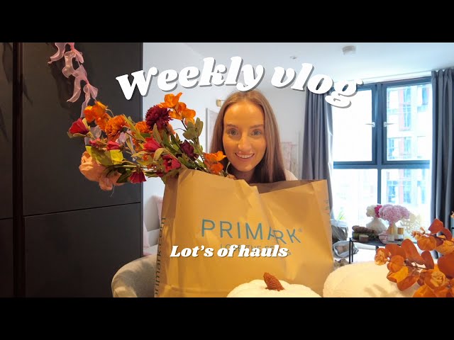 WEEKLY VLOG - PILATES / SHOPPING HAUL 