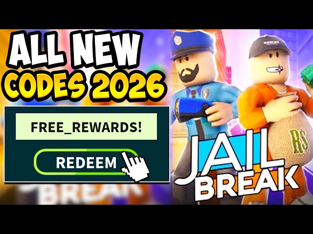*NEW* ALL WORKING CODES FOR JAILBREAK IN 2026! ROBLOX JAILBREAK CODES