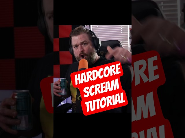Hardcore Scream Tutorial - Angry Dad Method