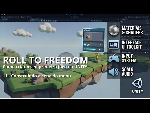 Unity - Roll to Freedom - Creating a Game from Scratch: 11 Building the menu scene