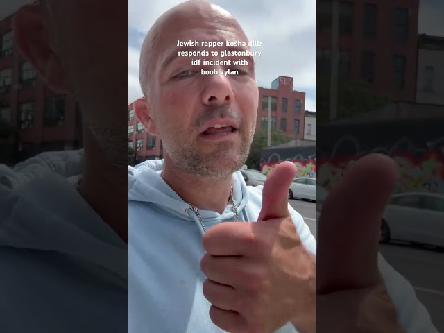 Jewish rapper responds to Bob Vylan Glastonbury IDF incident!! #glastonbury #koshadillz #bobvylan