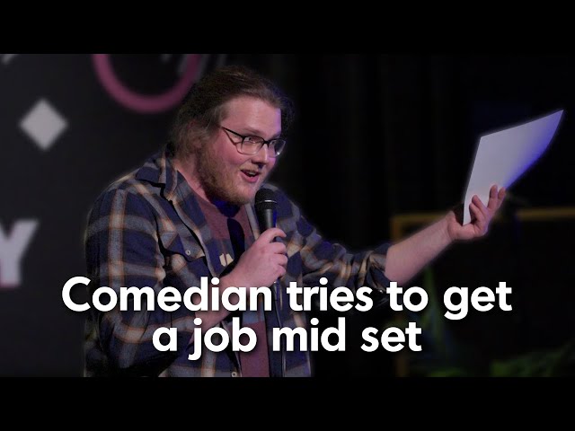 Comedian tries to get a job mid set - Anton Matyushin | Stand-up Comedy