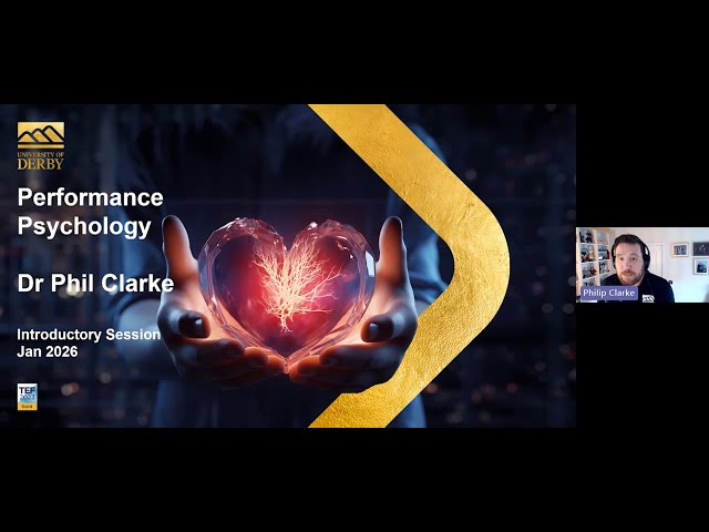 Webinar: Performance Psychology