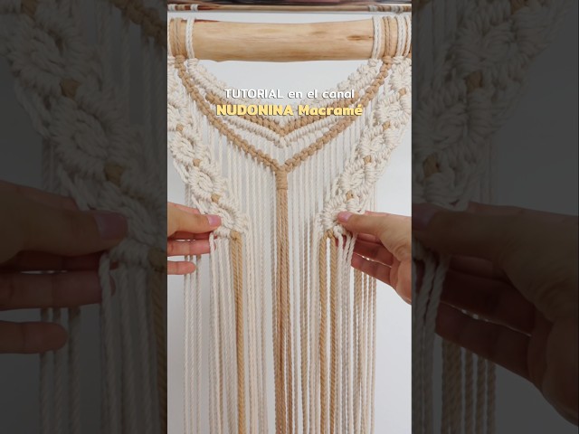 DIY Macrame Wall Hanging | Tutorial Tapiz en Macramé #diymacrame #macrametutorial #diy