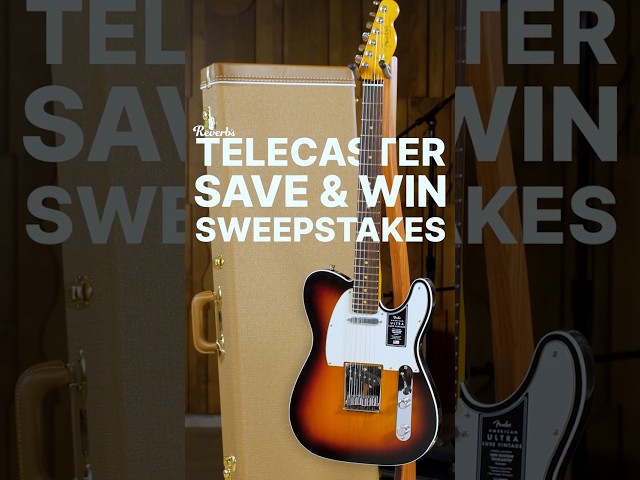 Your chance to WIN THIS TELECASTER!? #telecaster #fender #guitar #haul #giveaway