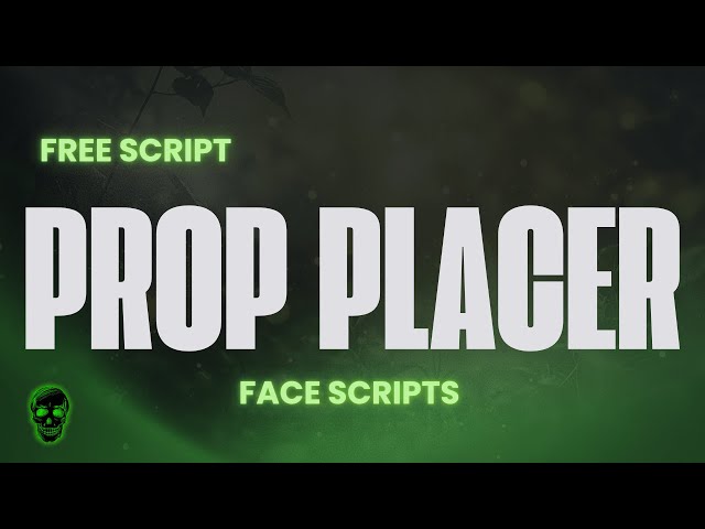 FACE SCRIPTS - Free Prop Placement for QBox FiveM GTAV Servers